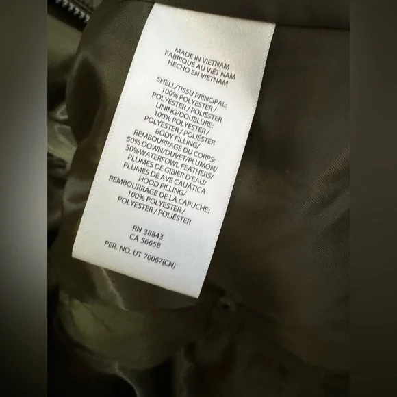 Lauren Ralph Lauren Pillow Hood
Longline Down & Feather Jacket Small - Picture 9 of 13